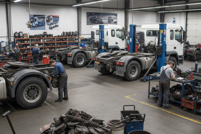 Dicas Essenciais para Escolher a Oficina de Freio Ideal para Caminhões