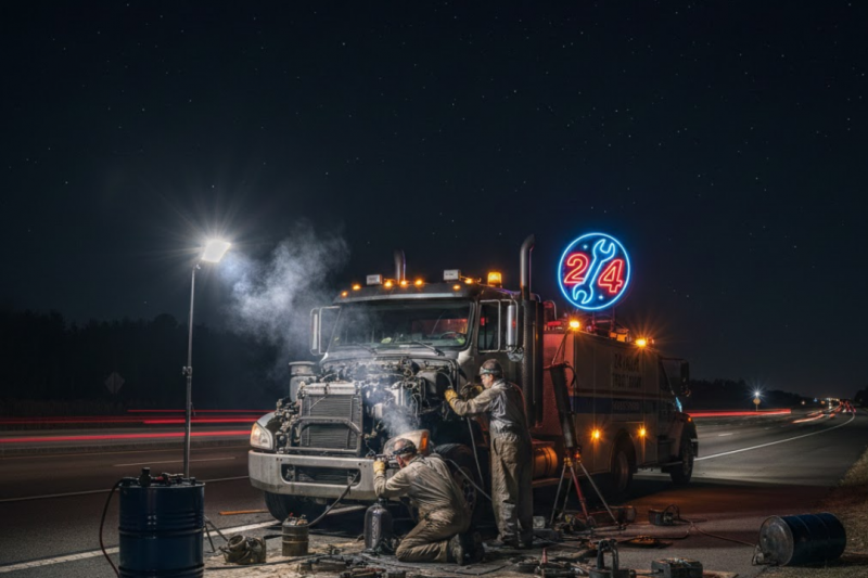Serviço de Mecânica de Caminhão 24 Horas: Guia Completo e Dicas Essenciais